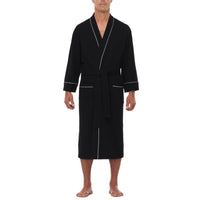 Knit Waffle Kimono Robe