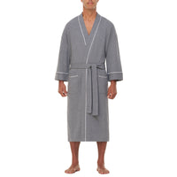 Knit Waffle Kimono Robe