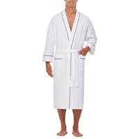 Knit Waffle Kimono Robe