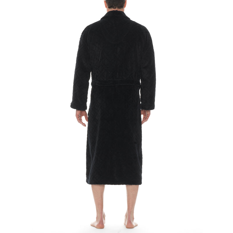 Big And Tall Crossroads Plush Fleece Shawl Robe