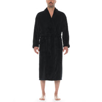 Big And Tall Crossroads Plush Fleece Shawl Robe