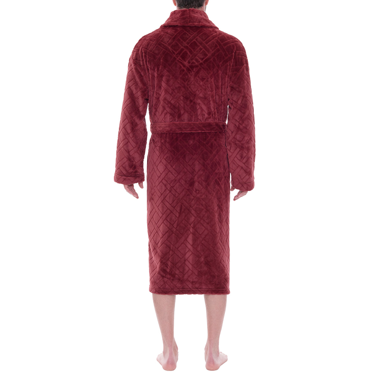 Big And Tall Crossroads Plush Fleece Shawl Robe