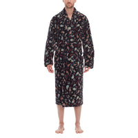 Paisley Plush Fleece Robe