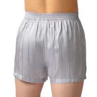 Herringbone Stripe Silk Boxer Short