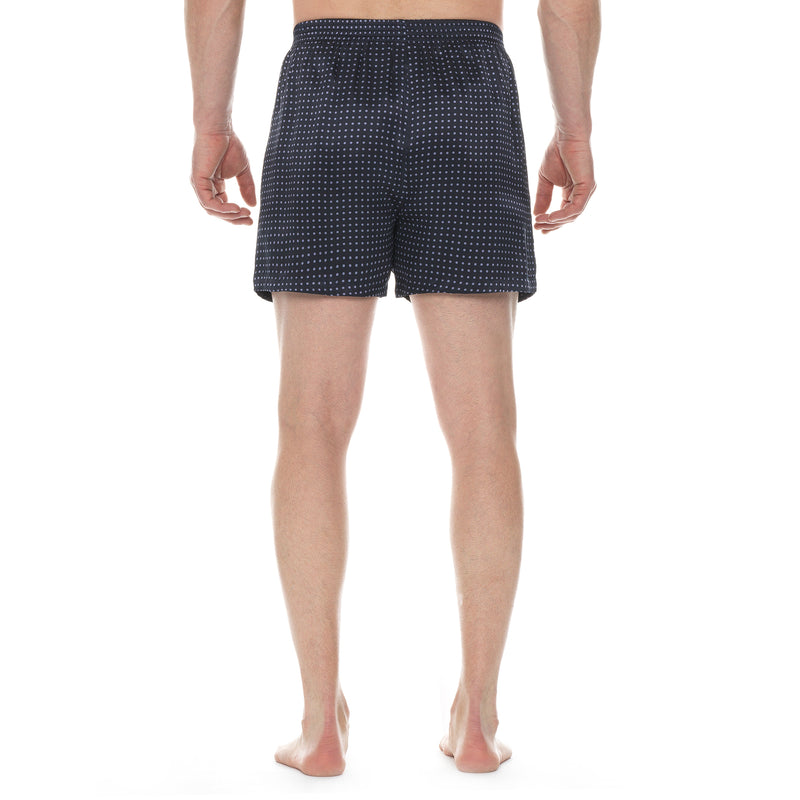 Polka Dot Silk Charmeuse Boxer Short