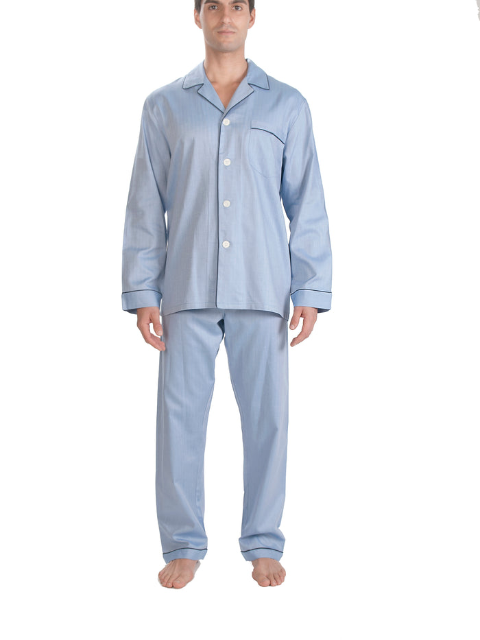 Herringbone Cotton Long Sleeve Better Pajama